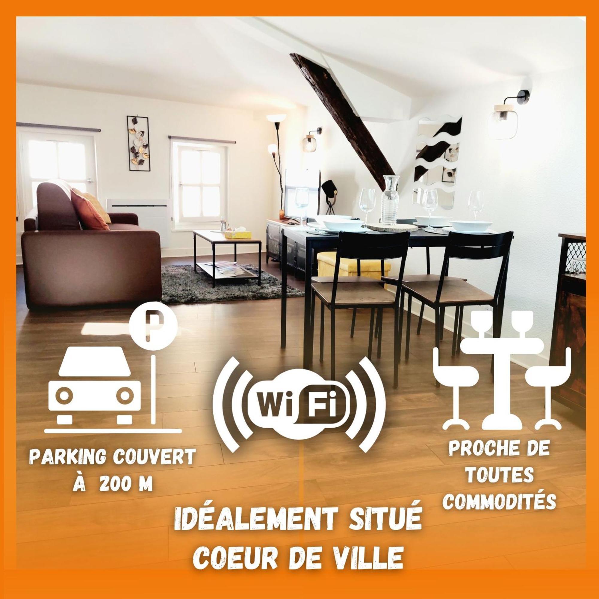 Cosy Dans Le Centre Historique Wifi Apartment *
